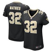 Women's New Orleans Saints Tyrann Mathieu Game Jersey Black image