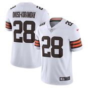 Youth Cleveland Browns Jeremiah Owusu-Karamoah Vapor Jersey - White image