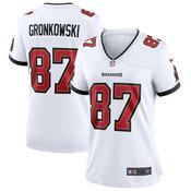 Women's Tampa Bay Buccaneers Rob Gronkowski Game Vapor Jersey White image