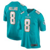 Men's Miami Dolphins Jevon Holland Game Jersey - Aqua image