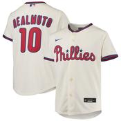 Youth Philadelphia Phillies J.T. Realmuto Alternate Player Jersey - Cream image