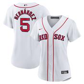 Women's Boston Red Sox Enrique Hernandez Home Player Jersey - White image
