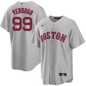 Mens Boston Red Sox Alex Verdugo Cool Base Replica Jersey Grey image