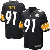 Men's Pittsburgh Steelers Stephon Tuitt Game Jersey Black image