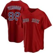 Mens Boston Red Sox Alex Verdugo Cool Base Replica Jersey Red image
