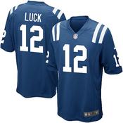 Men's Indianapolis Colts Andrew Luck Game Jersey Royal Blue image
