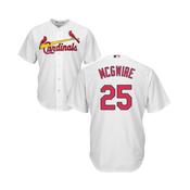 Men's St. Louis Cardinals Mark McGwire Replica Home Jersey - White image