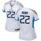Women's Tennessee Titans Derrick Henry Game Jersey - White image