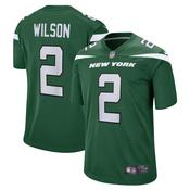 Youth New York Jets Zach Wilson Game Jersey Gotham Green image