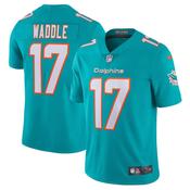 Men's Miami Dolphins Jaylen Waddle Vapor Jersey - Aqua image