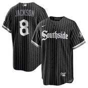 Men's Chicago White Sox Bo Jackson City Connect Replica Jersey - Black image