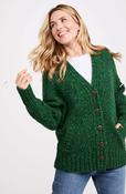 Donegal Tweed Cardigan XL