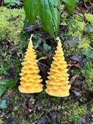 Set of 2 Christmas candles