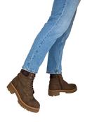 Refresh 176069 Brown Chunky Lace-Up Ankle Boot image