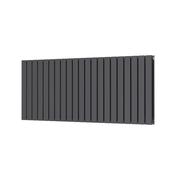 Radiant Double Radiator – 600 X 886 Anthracite / White image