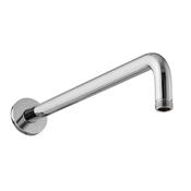 Round Wall Mounted Shower Arm - Chrome image