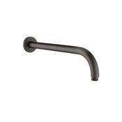 Round Wall Mounted Shower Arm - Black image