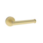 Round Toilet Roll Holder - Brushed Brass image