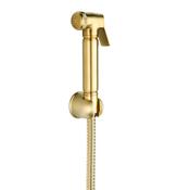 Round Douche Kit with 1.25m Hose - Brushed Brass