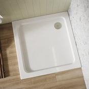 Slimline 760mm Low Profile Square Shower Tray White
