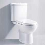 Flow Essential Closed Coupled Toilet Pack with Soft Close Seat image