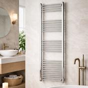 500 x 1600mm Towel Radiator - Chrome