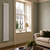 3 Column Vertical Radiator White 1800 x 380mm