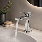 Capri Mono Basin Mixer Tap &amp; Waste - Chrome
