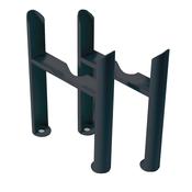 Anthracite Support Legs for 2 Column Radiators