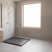 Slate Square Shower Tray 800 x 800 mm - Anthracite