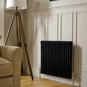 3 Column Horizontal Designer Radiaor 600 x 1190mm - Black