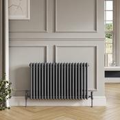 2 Column Horizontal Designer Radiator 600 x 830mm - Anthracite