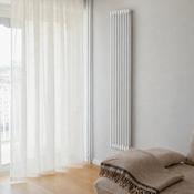 2 Column Vertical Radiator White 1800 x 380mm White