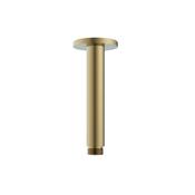 Ceiling Mounted Round Shower Arm - Brushed Brass