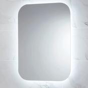 Aura LED Rectangle Bathroom Mirror with Demister &amp; Shaver Socket 600 x 800mm