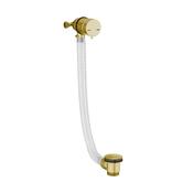 Bath Filler Waste &amp; Overflow Kit - Brushed Brass