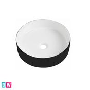 Round Black Counter Top Basin - 400mm
