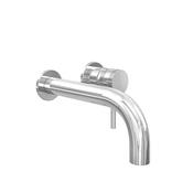 Pisa Wall Mounted Basin Tap - Chrome