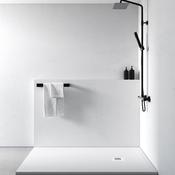 Andora Slate Rectangular Shower Tray 1400 x 900mm - White