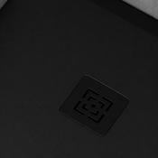 Slate Shower Tray Colour Matching Grid - Black
