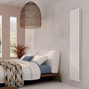 Granada Vertical Round Double Panel Radiator 1800 x 360mm - White