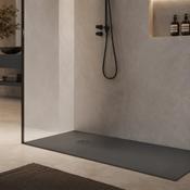 Slate Rectangular Shower Tray 1200 x 700mm - Anthracite