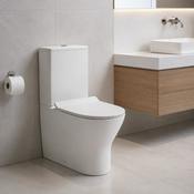 Azzuro Rimless Fully Enclosed Toilet with Soft Close Seat image