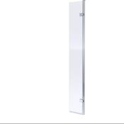 Chrome Hinged Wet Room Screen Panel 300mm