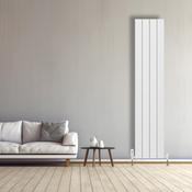 Cordoba Aluminium Vertical Double Panel Radiator 1800 x 375mm - White