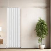 Cordoba Aluminium Vertical Double Panel Radiator 1800 x 565mm - Matt White