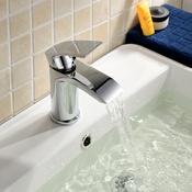 Corbi Basin Tap with Waste - Chrome image