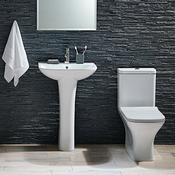Portofino Rimless Square Open Back Toilet image