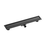 Tile Insert Linear Shower Drain 600mm - Black