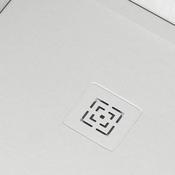Slate Shower Tray Colour Matching Grid - White